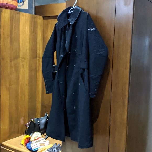 Columbia Dietrich soft shell trench coat - Picture 1 of 5